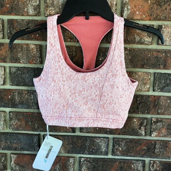 Gymshark Other - Gymshark Fleur Texture Sports Bra Brick Marl